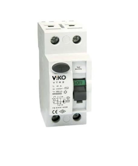 2x40A 300mA Ac Tip Kaçak Akım Rölesi